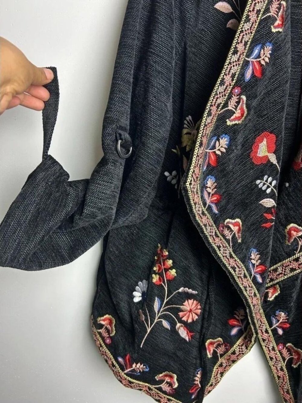 Tolani Collection: Embroidered Jacket - Boho / Western Style View 2